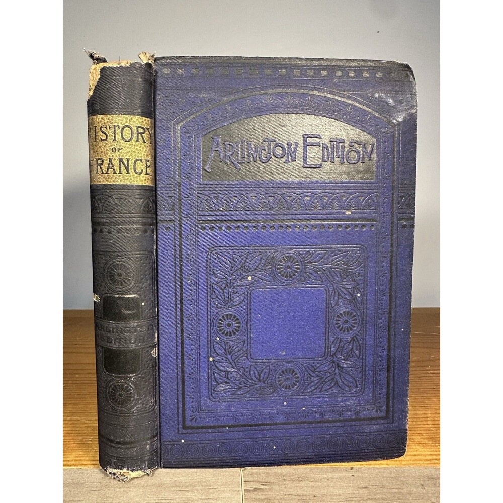 Young People History of France Charlotte M Yonge Arlington Edition Antique 1800s